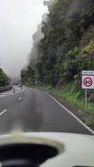 Changement de météo radicale après le passage d'un tunnel
