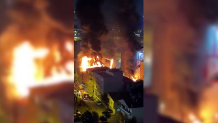 İstanbul, Fikirtepe'de şiddetli patlama