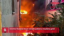 Kadıköy'de binada patlama! Ekipler olay yerinde