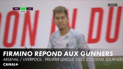 Firmino répond aux Gunners - Arsenal / Liverpool Premier League 2022-2023 (10ème journée)