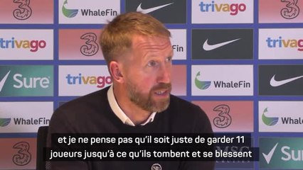 10e j. - Potter félicite ses jeunes pousses après la victoire face à Wolverhampton