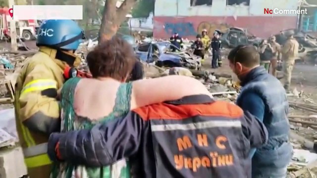 Обстрел жилого дома в Запорожье: полностью уничтожен целый подъезд