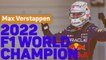 Verstappen revels in 'rewarding' second F1 World Title