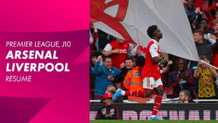 Le résumé d'Arsenal / Liverpool - Premier League 2022-23 (10ème journée)