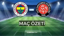 Fenerbahçe-Karagümrük maç kaç kaç, maç özeti ve golleri izle! 9 Ekim Pazar 2022 Fenerbahçe-Karagümrük Spor Toto Süper Lig maçı bitti mi?