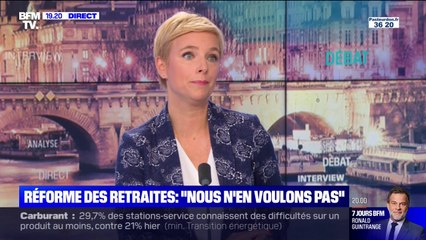 Réforme des retraites: pour Clémentine Autain, ce projet de loi est "injuste et n'a pas de sens socialement"