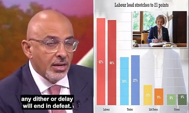 Liz Truss 'is set to cave in' on plan to cut benefits in real terms as Nadhim Zahawi and Cabinet ministers plead with Tories to 'focus' on growth policies rather than disastrous leadership coup… while another