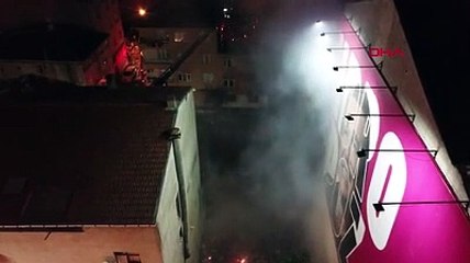 Kadıköy'deki patlamanın havadan görüntüsü