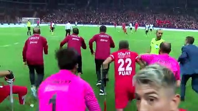 Ampute Futbol Milli Takımı'nın dünya şampiyonluğu sevinci