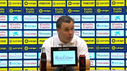 Sergio González reconoce el bajón tras el descanso: "Nos ha podido costar el partido"
