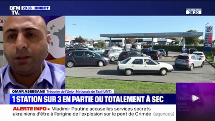 Le cri d'alerte des chauffeurs de taxis à court de carburant