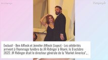 Jennifer Lopez dégaine un décolleté XXL à un hommage funèbre avec Ben Affleck