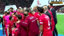 Ampute Futbol Milli Takımı, kupasını Cumhurbaşkanı Erdoğan'ın elinden aldı