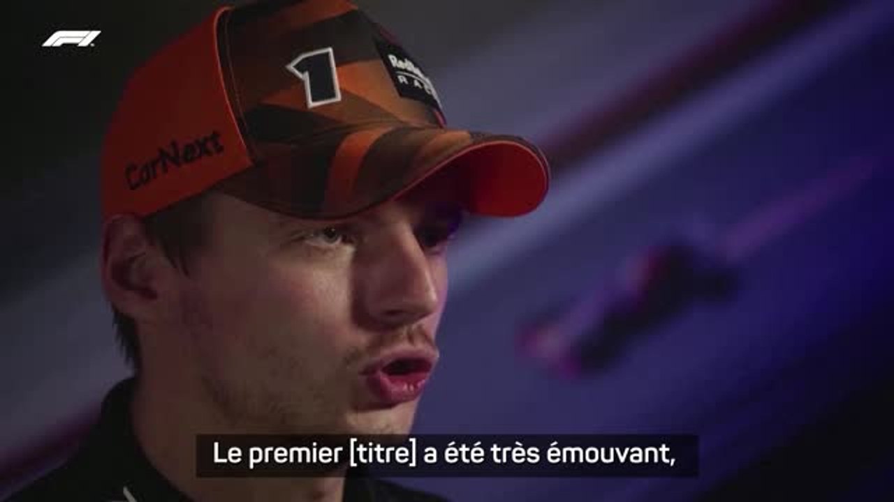 Red Bull - Verstappen compare ses deux titres : "Des sentiments très différents"