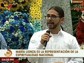 Vpdte. Sectorial Freddy Ñáñez: "María Lionza representa la espiritualidad de lo nacional"