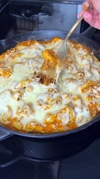 Backed cheese tortellini Everyday Cooking Recipes #EverydayCookingRecipes