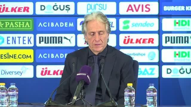 Fenerbahçe-VavaCars Fatih Karagümrük maçının ardından - Jorge Jesus (1)