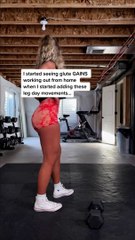 Glute gains using only dumbbells  Health Daily Advice #HealthDailyAdvice