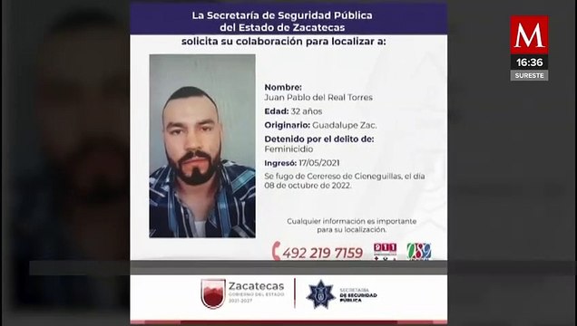 En Zacatecas, buscan 7 reos que se fugaron del penal de Cieneguillas