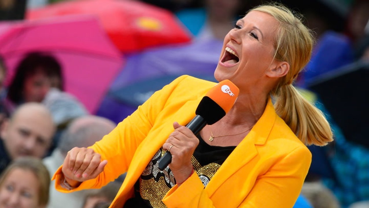Andrea kiewel früher: unglaublich, wie anders sie aussah