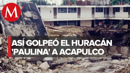Luto y dolor: se cumplen 25 años del huracán 'Paulina' en Acapulco