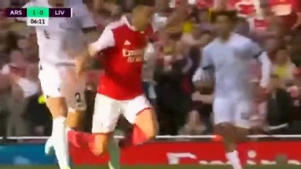 ملخص اهداف مباراة ليفربول وارسنال 2-3 ليفربول وارسنال