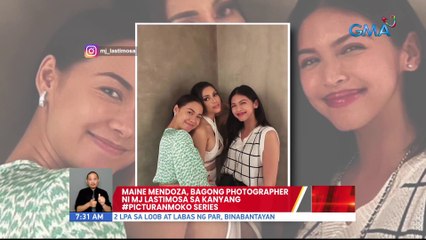 Maine Mendoza, bagong photographer ni MJ Lastimosa sa kanyang #PicturanMoKo series | UB