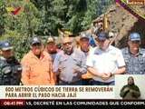 Mérida | Equipos de gestión de riesgo removerá 600 metros cúbicos de tierra en el paso de Jají