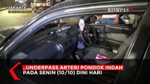 Kecelakaan Sedan di Underpass Pondok Indah, Sopir Diduga Ngantuk dan Tabrak Dinding