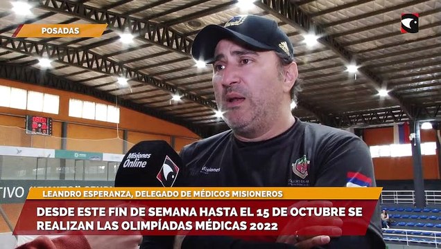 Desde este fin de semana hasta el 15 de octubre se realizan las Olimpíadas Médicas 2022