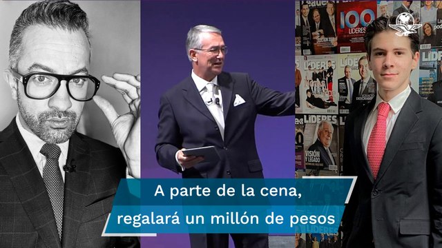 Ricardo Salinas ya eligió a sus primeros invitados a su cena de cumpleaños, entre ellos Chumel