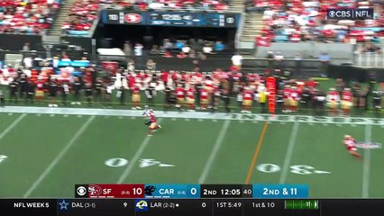 San Francisco 49ers vs. Carolina Panthers _ 2022 Week 5 Highlights