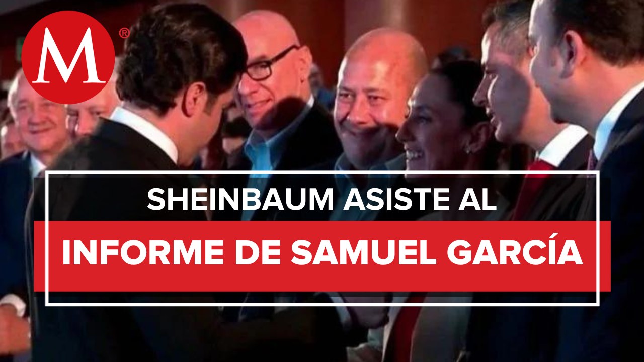 Claudia Sheinbaum felicita a Samuel García por nueva Constitución