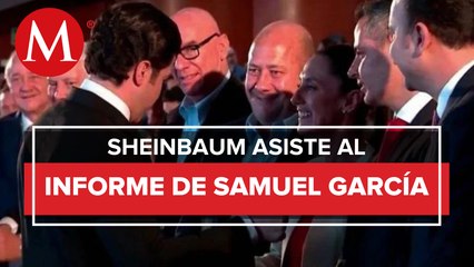 Claudia Sheinbaum felicita a Samuel García por nueva Constitución