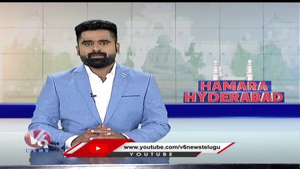 Heavy Rains Hits In Rangareddy , Flood Water Enter Into Colonies _ V6 News