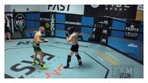 McGregor knocks out sparring partner with a move he claims he created
