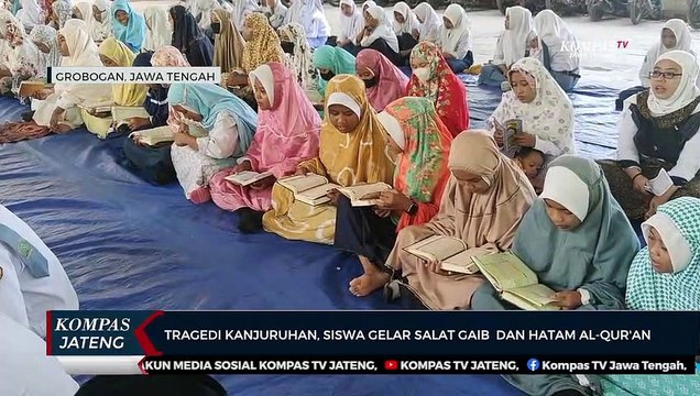 Tragedi Kanjuruhan, Siswa Gelar Salat Gaib dan Hatam Al-Qur'an