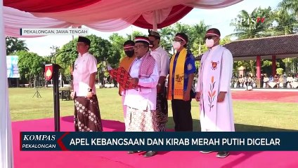 Apel Kebangsaan dan Kirab Merah Putih Digelar