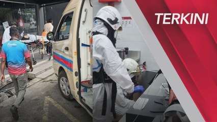 [TERKINI] Kebocoran Gas Kimia | Tiga pengsan terhidu gas kimia di restoran