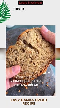 This is Banana bread moist recipes so testy