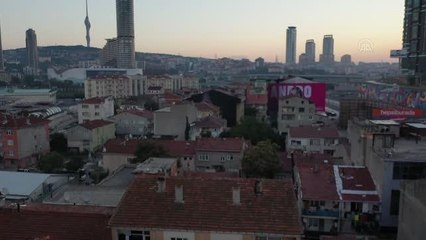 Son dakika gündem: Kadıköy'de 3 kişinin öldüğü bina havadan görüntülendi