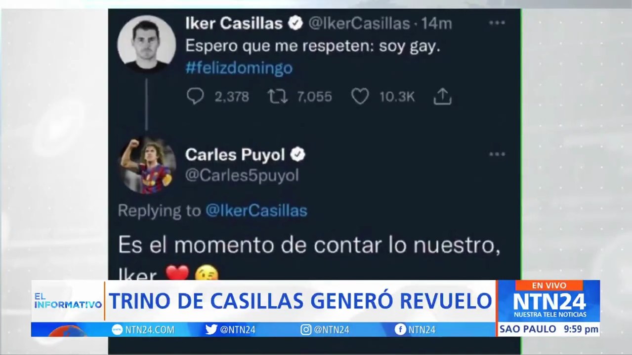 Indignación en la comunidad LGBTIQ+ por “broma de mal gusto” entre Casillas y Puyol