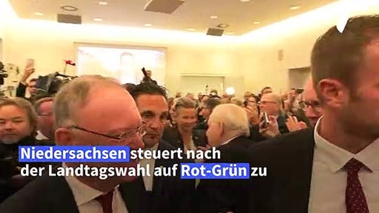 Rot-grüne Mehrheit in Niedersachsen - FDP nicht mehr im Landtag