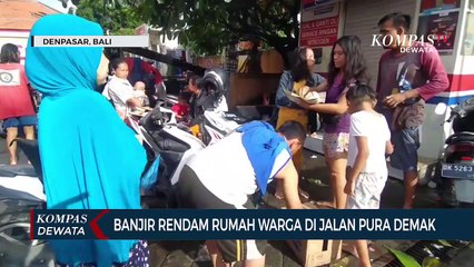Banjir Rendam Rumah Warga Di Jalan Pura Demak