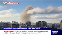 Ukraine: trois fortes détonations entendues à Kiev
