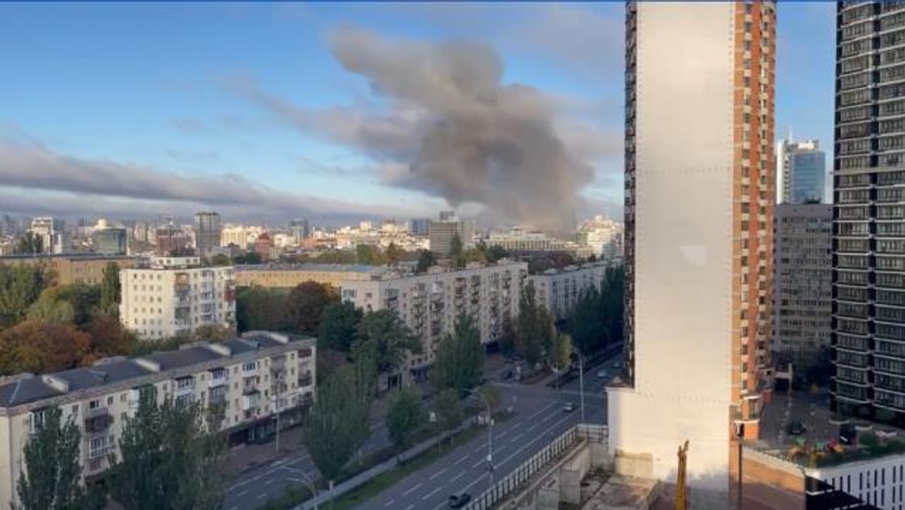 Kiev'de patlama! (VİDEO) Kiev'de neler oluyor? Ukrayna son durum!