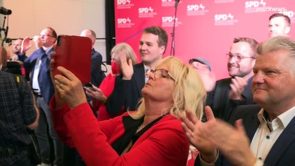 Scholz's Social Democrats projected to win state vote in Germany