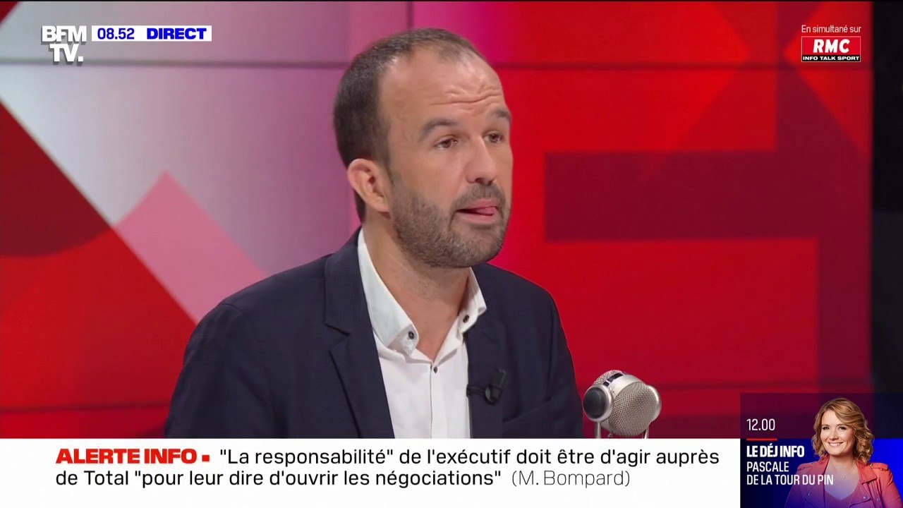 Manuel Bompard sur l'affaire Quatennens : "Une gifle est toujours inacceptable"