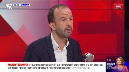 Manuel Bompard sur l'affaire Quatennens : "Une gifle est toujours inacceptable"