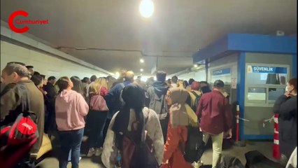 İstanbul'da metrobüs yoğunluğu